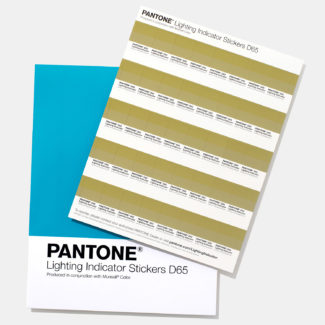 Pantone Lighting Indicator Stickers D65